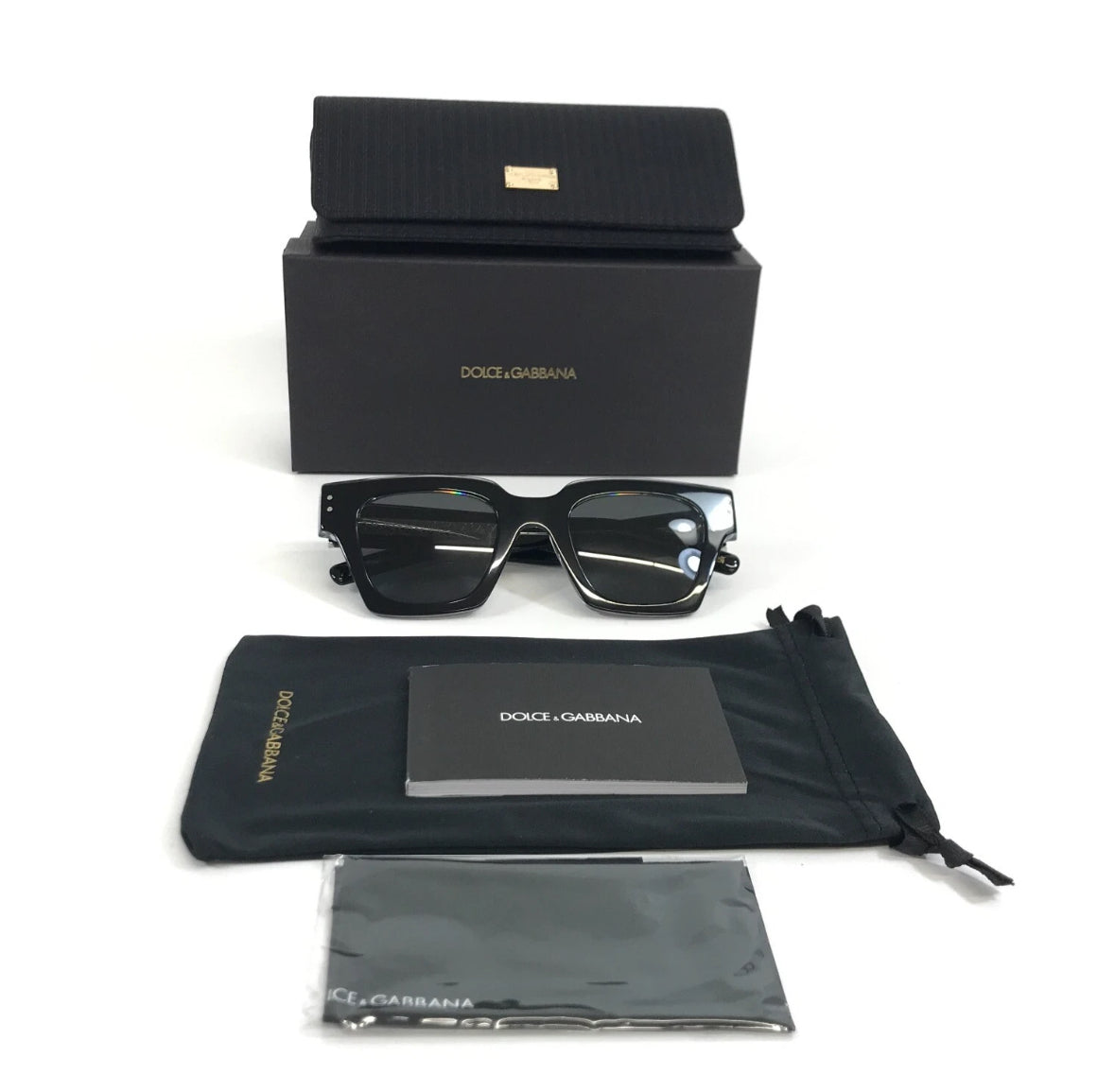 Dolce & Gabbana Sunglasses DG4413 675/R5 Black