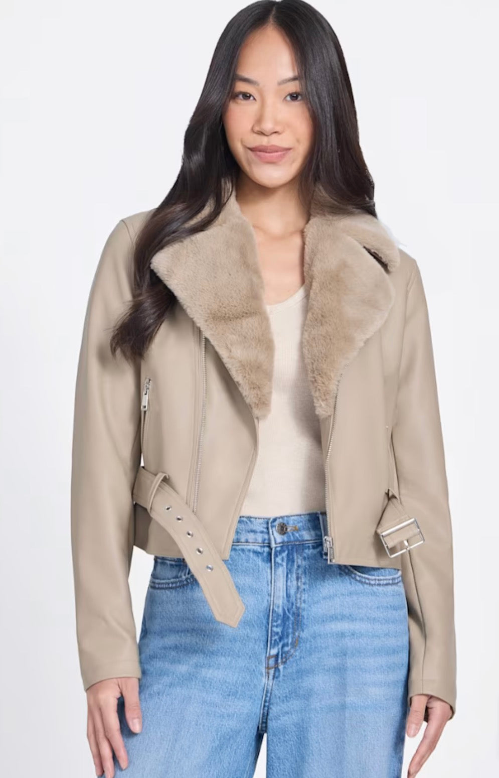 Chaqueta Guess beige M